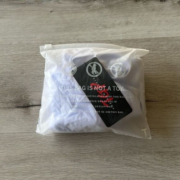 The Gym People TGP76 Longline Sports Bra White XS NWT IN PACKAGE - Picture 11 of 14